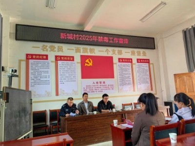 “4·15”国家安全日来临之际 禁毒宣传进村组