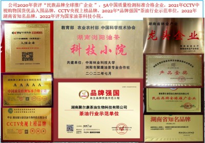 以劳模精神铸魂 以油茶产业筑梦 ——记聚尔康茶油曹松林