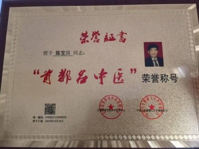 弘扬劳模精神  争当时代先锋 时代国医——陈宝川