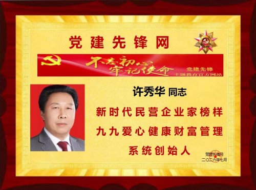 新时代优秀民营企业家许秀华